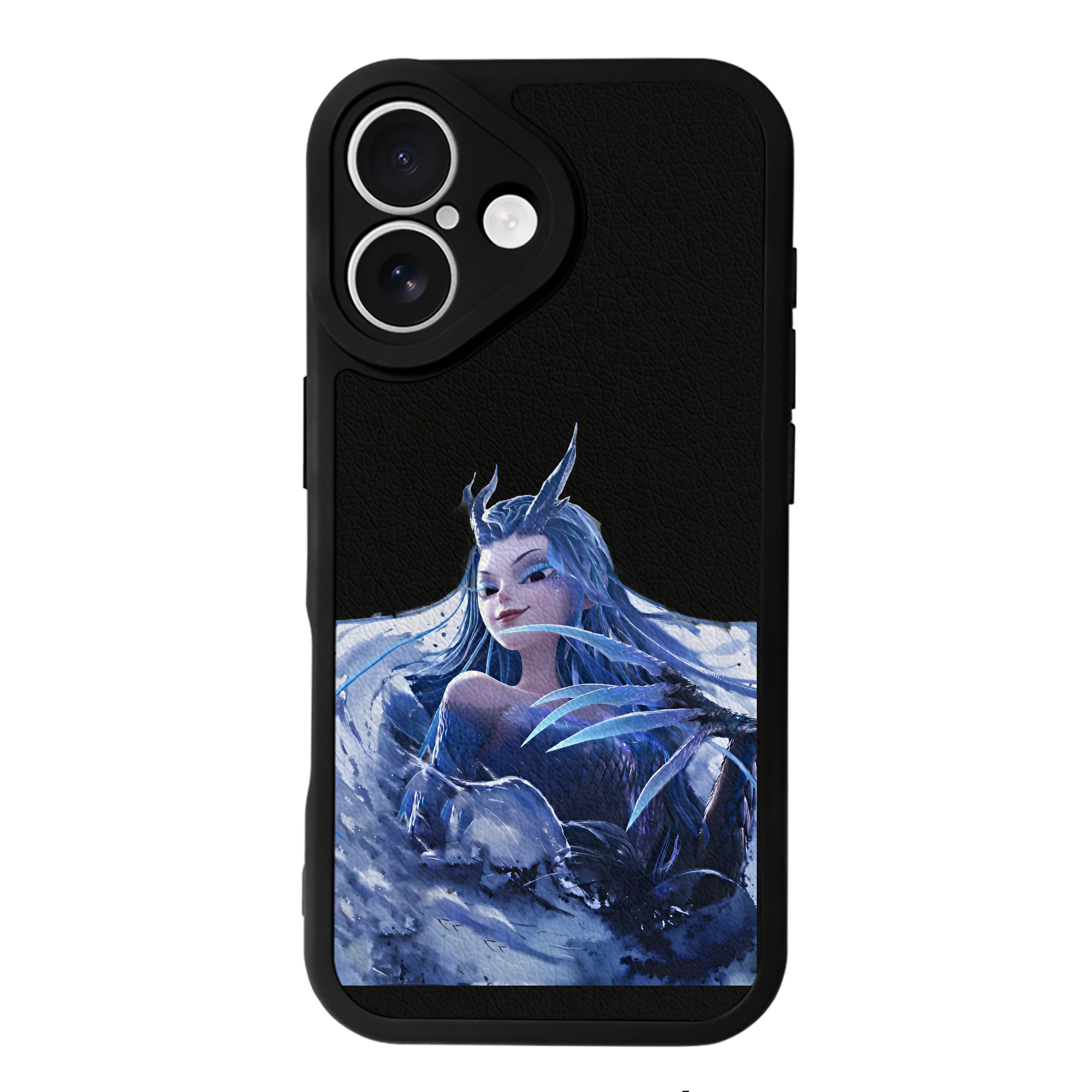 （画像用） Ne Zha 2 ナタ 魔童の大暴れ 【iPhone 16シリーズ対応】シリコンスマホケース（レザー調） 材質：シリコン